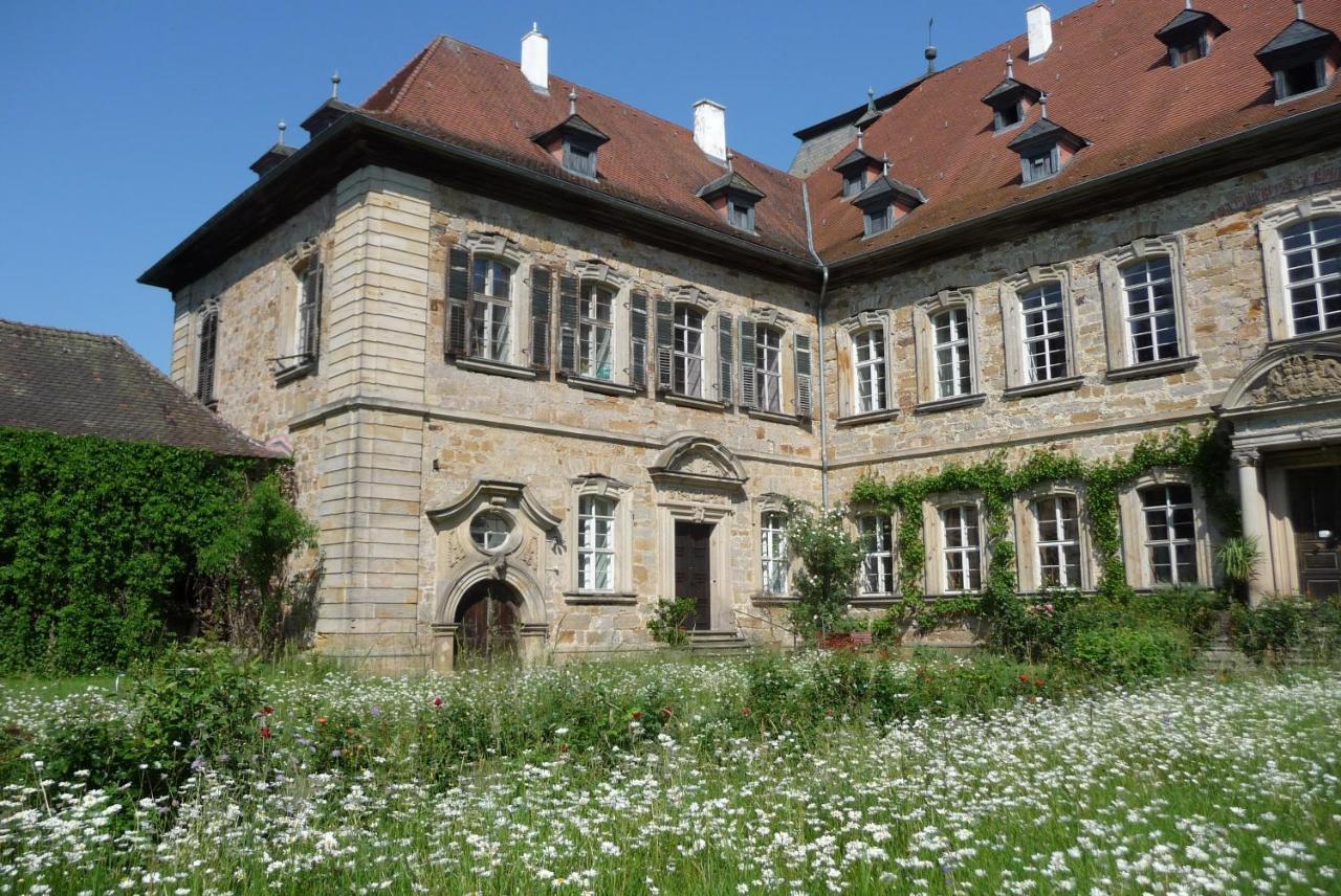 Ferienzimmer Im Schloss Burgpreppach Dış mekan fotoğraf